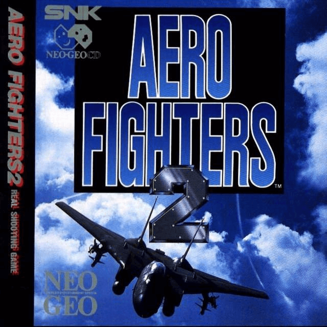 Aero Fighters 2 box art for Neo Geo CD